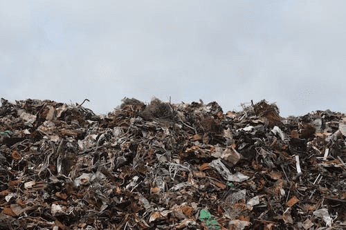 A landfill full of junk